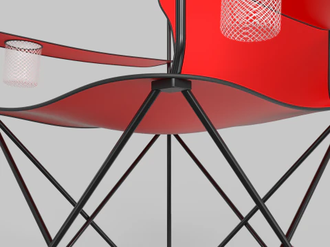 Coleman Camping Chair 3D Model