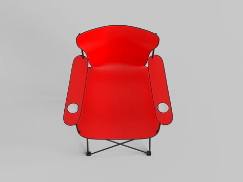 Coleman Camping Chair 3D Model