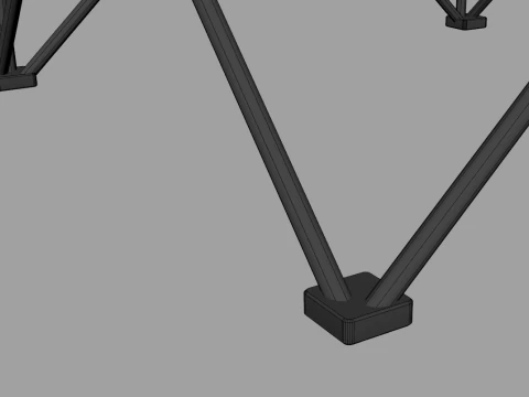 Coleman Camping Chair 3D Model
