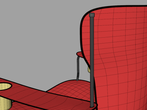 Coleman Camping Chair Modèle 3D