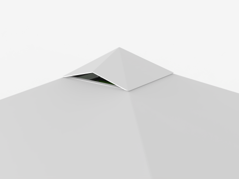 Tente Coleman 3x3 mètres Modèle 3D