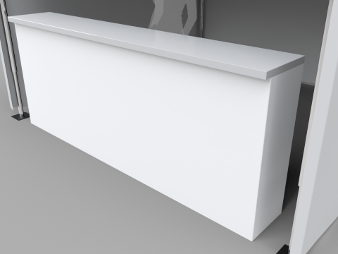 Commercial Tent 3x3 Meters Modelo 3D