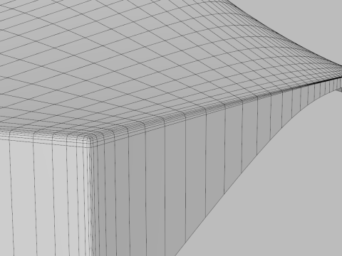 Commercial Tent 6x3 Meters 3D Model