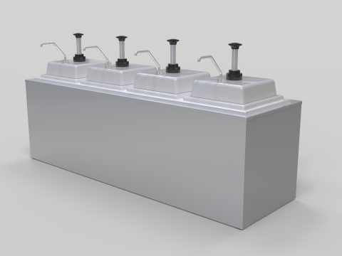 Condiment Dispenser Model 3D