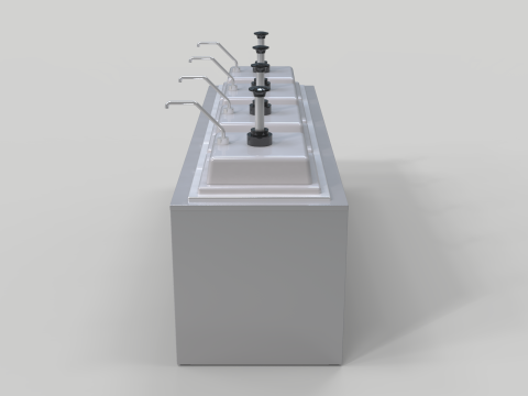 Condiment Dispenser Model 3D