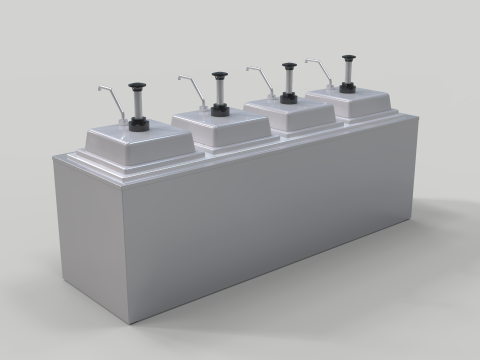 Condiment Dispenser Model 3D