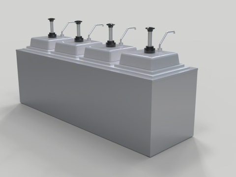 Condiment Dispenser Model 3D