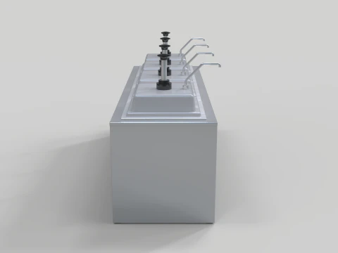 Condiment Dispenser 3D Model