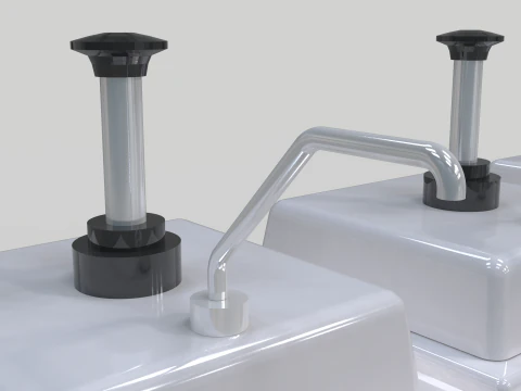 Condiment Dispenser 3D Model