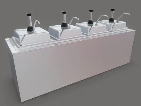 Condiment Dispenser 3D Model