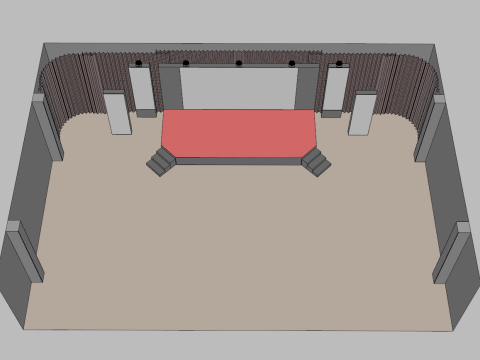 Fase 1 della conferenza Modello 3D