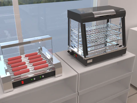Convenience Store 1 3D Model