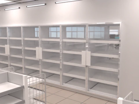 Convenience Store 1 3D Model
