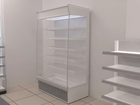 Convenience Store 1 3D Model