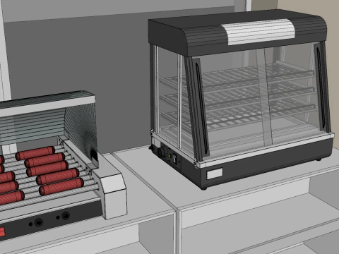 Convenience Store 1 3D Model