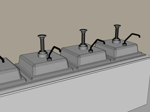 Convenience Store 1 3D Model