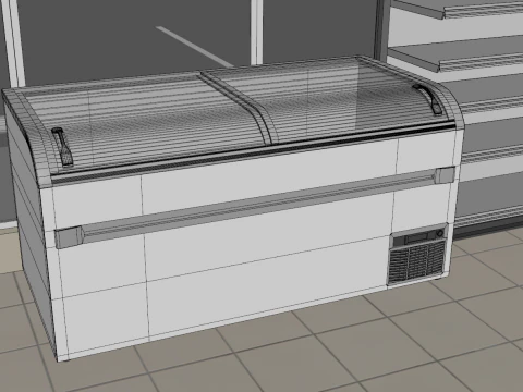 Convenience Store 1 3D Model