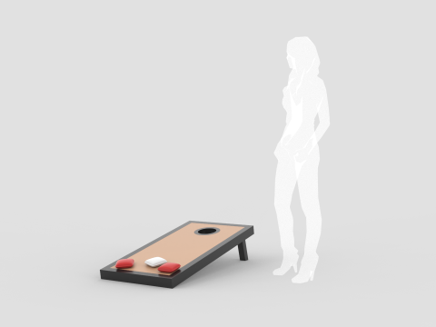 Cornhole Game 3Dモデル