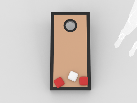 Cornhole Game 3Dモデル