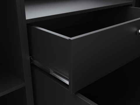 Counter Cashier Modules 3D 模型