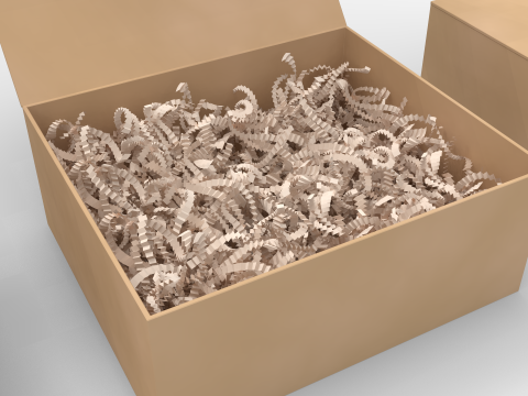 Crinkle Paper Gift Box 3D 模型