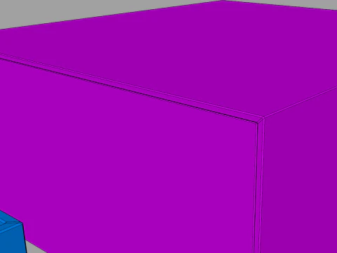 Crinkle Paper Gift Box 3D Model