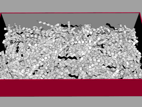 Crinkle Paper Sliding Drawer Box 3D मॉडल