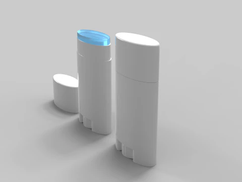 Deodorant Tube 3D Model