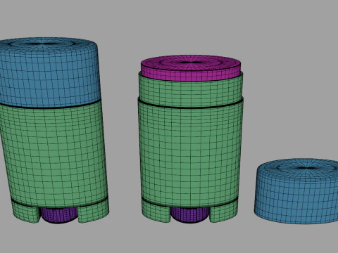 Deodorant Tube 3D Model
