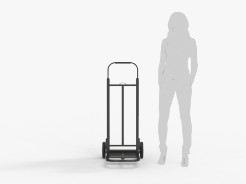 Dolly Hand Truck Modello 3D