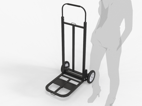 Dolly Hand Truck Modello 3D