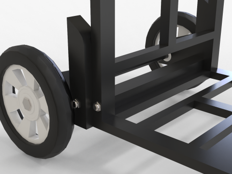 Dolly Hand Truck Modello 3D