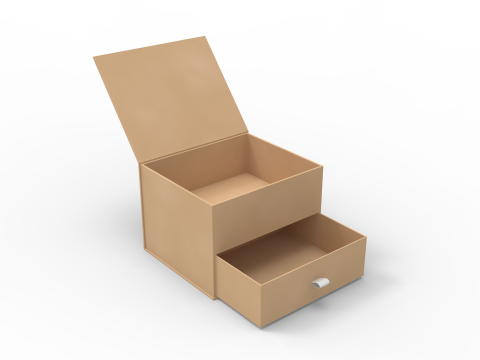 Drawer Gift Box 3D Модель