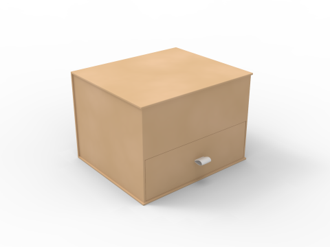 Drawer Gift Box 3D 模型