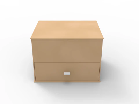 Drawer Gift Box 3D Model