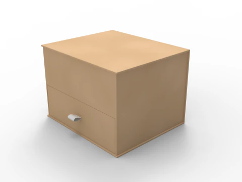 Drawer Gift Box 3D Model