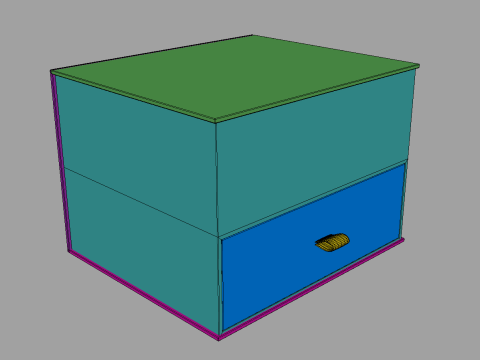 Drawer Gift Box 3D 模型