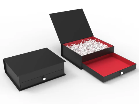 Подарочная коробка 2 ящика 3D Модель