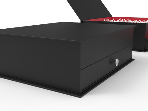 Drawer Gift Box 2 3D Model