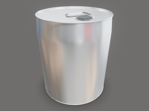 Drum 200 Liters 3D Модель