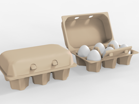 Eggs Box Model 3D
