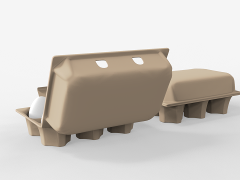 Eggs Box Model 3D
