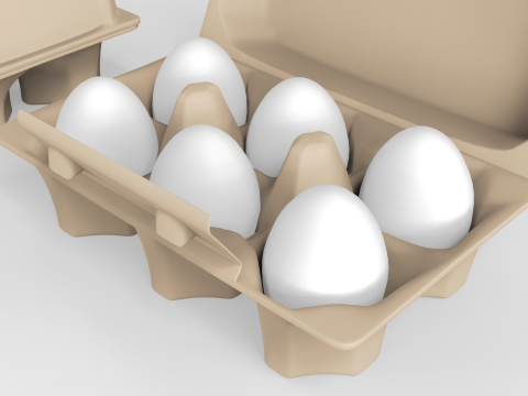 Eggs Box Model 3D