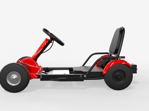 Electric Go Kart 3D Model