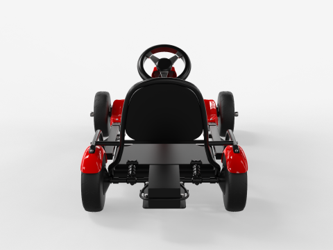 Electric Go Kart 3D Model
