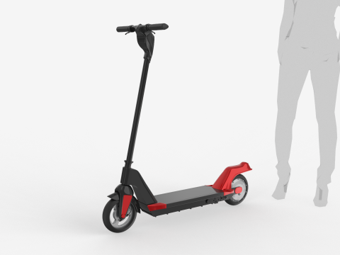 Electric Scooter 3D मॉडल