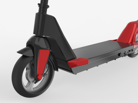 Electric Scooter 3D Model
