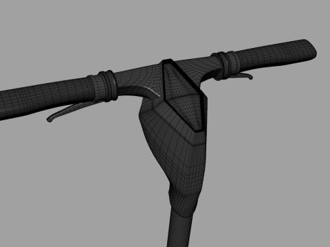 Electric Scooter 3D Model