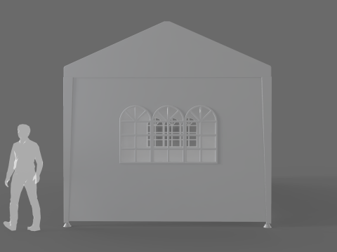 Event Tent 6x3meters Modèle 3D