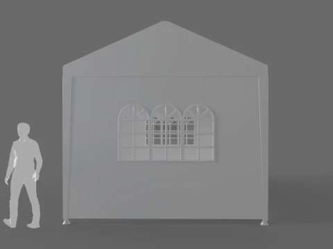 Event Tent 6x3meters 3D Model